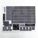 UNIV PLACARD BLK W/WHITE