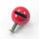D/  1" RED REPLACEMENT KNOB