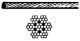 1/16''  7 X 7 Galvanized Cable