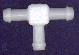 DELRIN "T" FUEL CONNECTOR