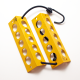 SM CHOCK,YELLOW 1.5" X 6"