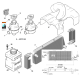 912 & 914 Cooling Air Baffle, Overflow Bottle with Cap, Radiator