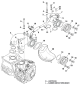 912 & 914 Intake Manifold, Compensating Tube Assy., Rubber Flange Assy.
