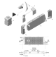 912 iS Cooling Air Baffle, Overflow Bottle with Cap, Radiator