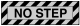 Decal & Placard, NO STEP