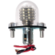 12V LED Combination Tail Light/Beacon Assembly, White by PSA