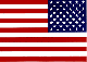 American Flag Decal, RH 4-1/2