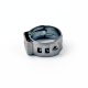 Stainless Ear Clamp, 27/64