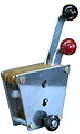 Throttle Quadrants with friction control (2-Arm Pusher Hook-Up)