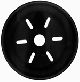 Propeller Balance Master, 6-hole prop, black anodized
