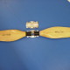 2-Blade Narrow Tip Propeller w/Inlaid Leading Edge, Standard Hub