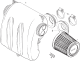 Intake Silencer for 503 UL 37kW and 582 UL Mod. 90/99 40/48kW
