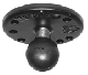 RAM-B-202A. Camera mount base w/ball & 1/4